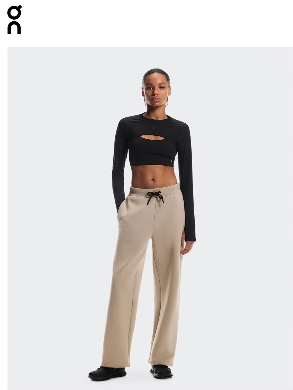NWT [On] Cloud Running Focus Tech Sweatpants in Desert Women’s XXL